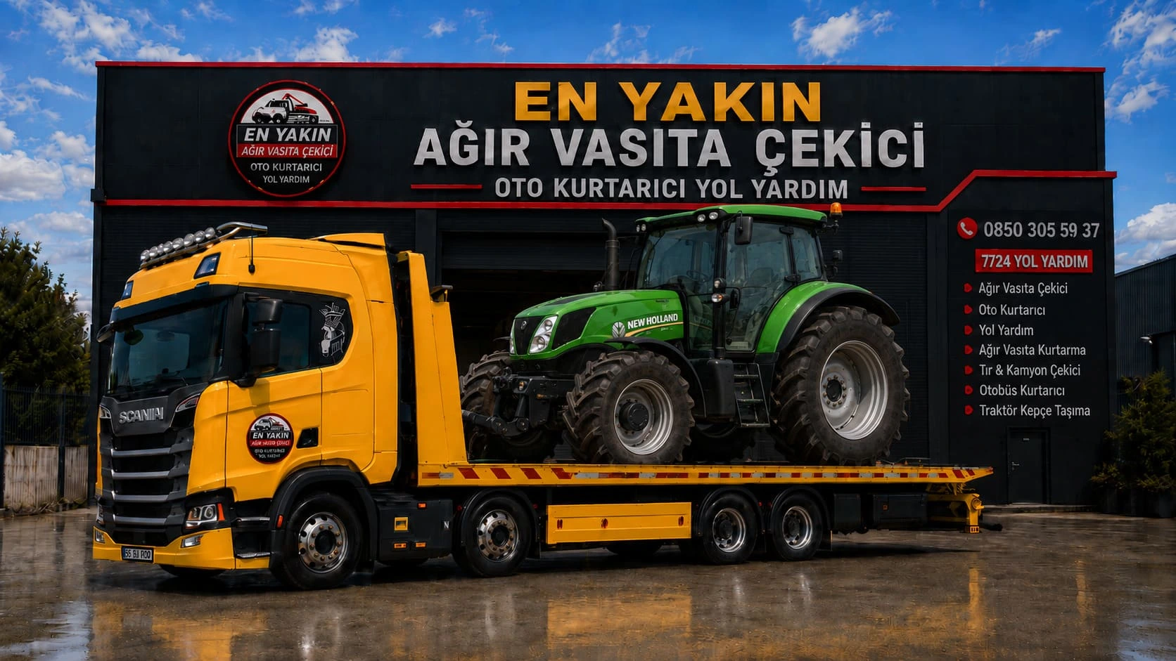 Ağır Vasıta Traktör Taşıma